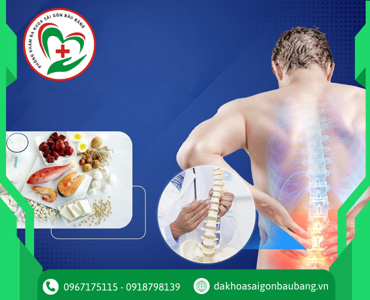 Nguyên tắc xây dựng chế độ ăn cho người thoát vị đĩa đệm